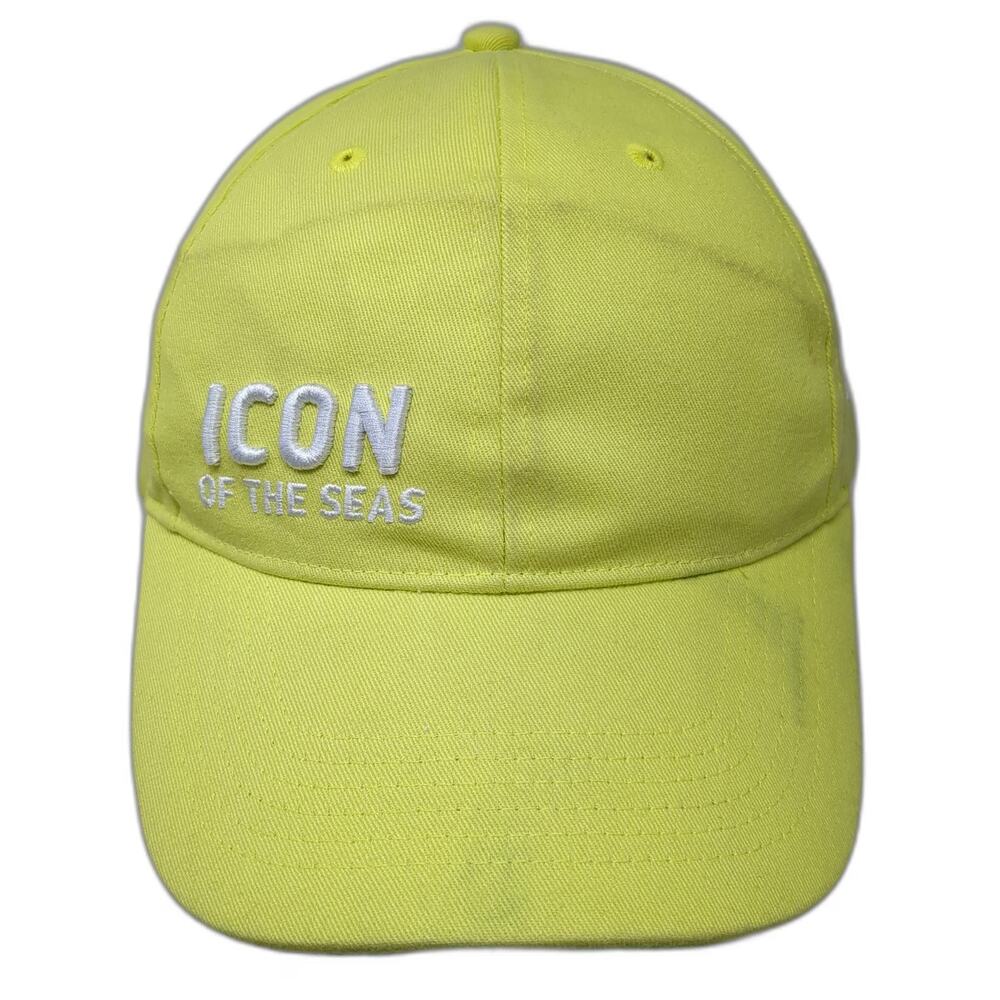 Royal Caribbean Baseball Cap Green One Size Icon of the Seas Inaugural 2024 Hat